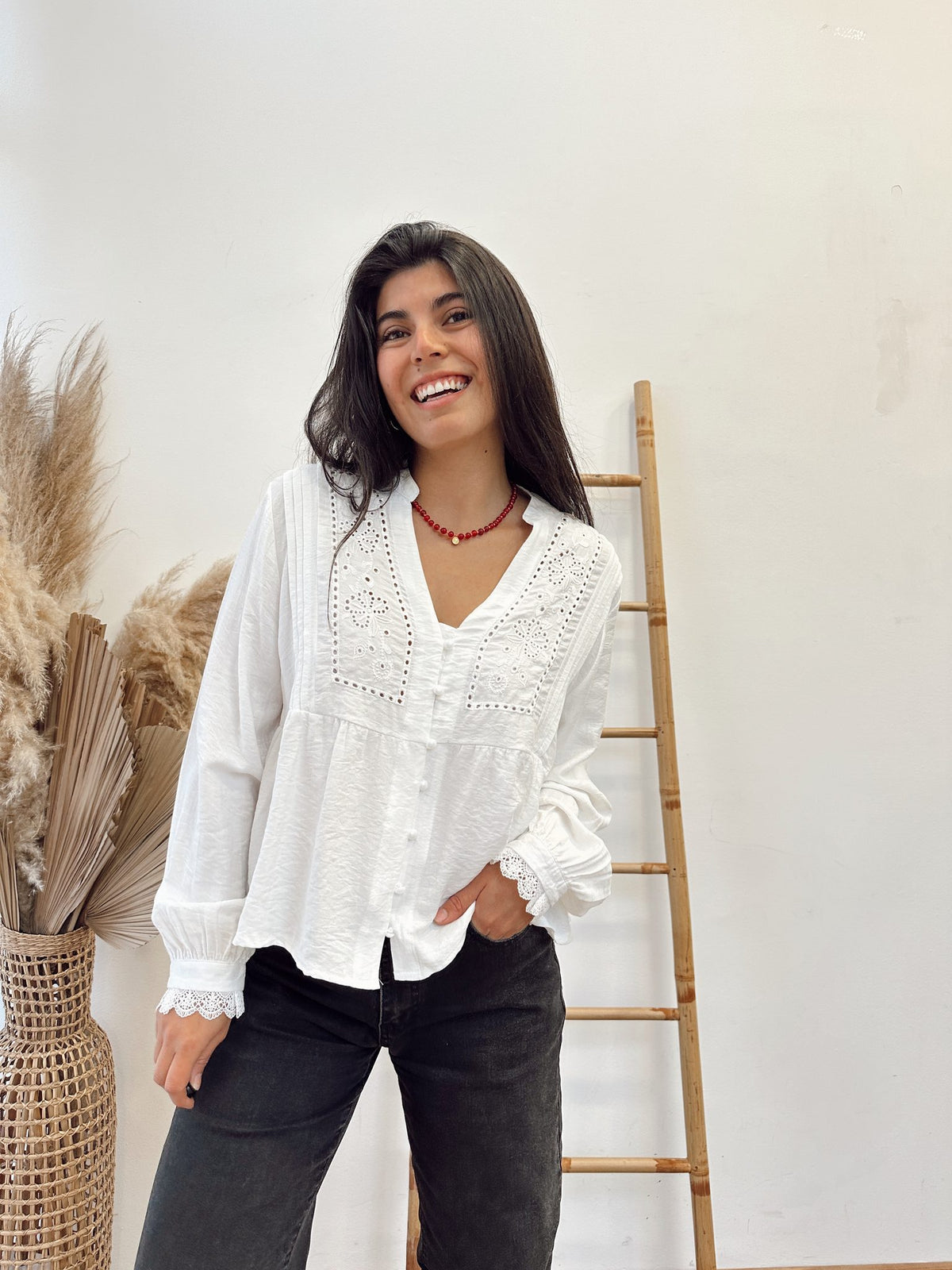 Blusa botones Ancona