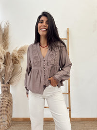 Blusa botones Ancona