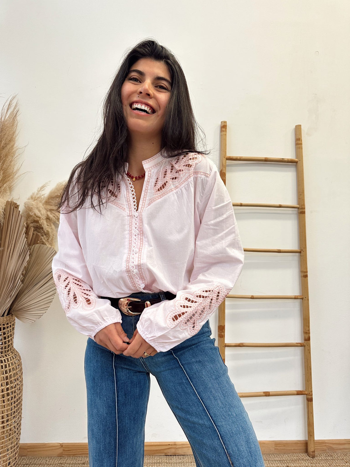 Blusa Broderie Florencia