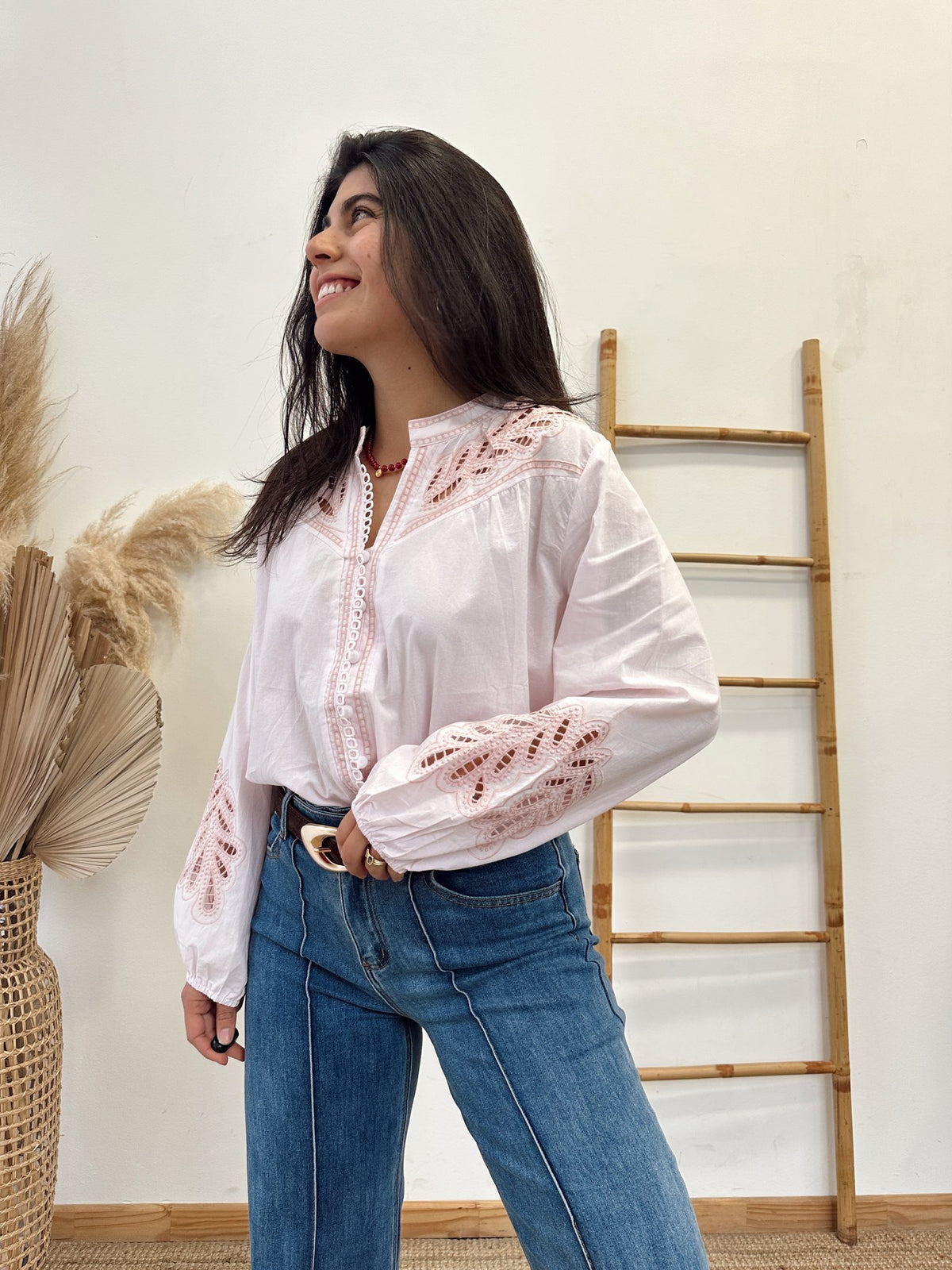 Blusa Broderie Florencia