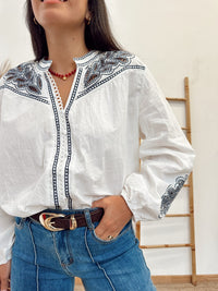 Blusa Broderie Florencia