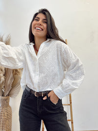 Blusa Broderie Forli