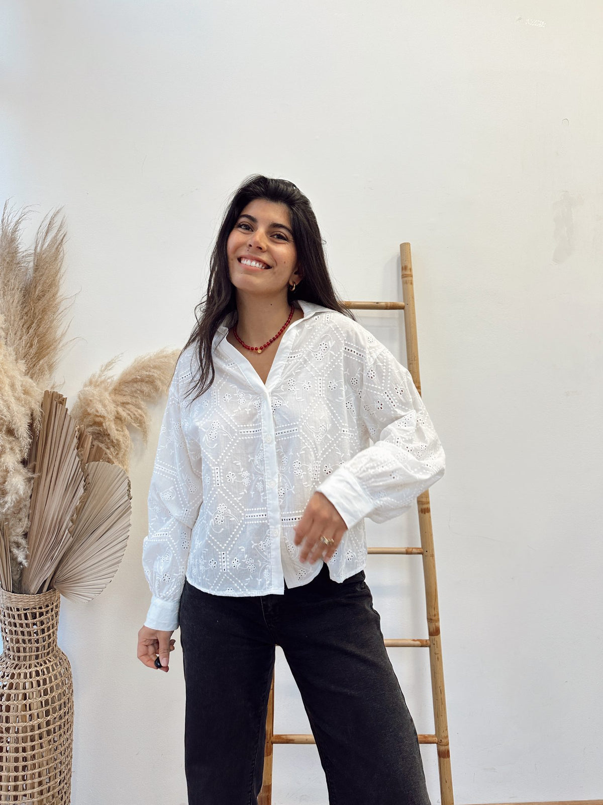 Blusa Broderie Forli
