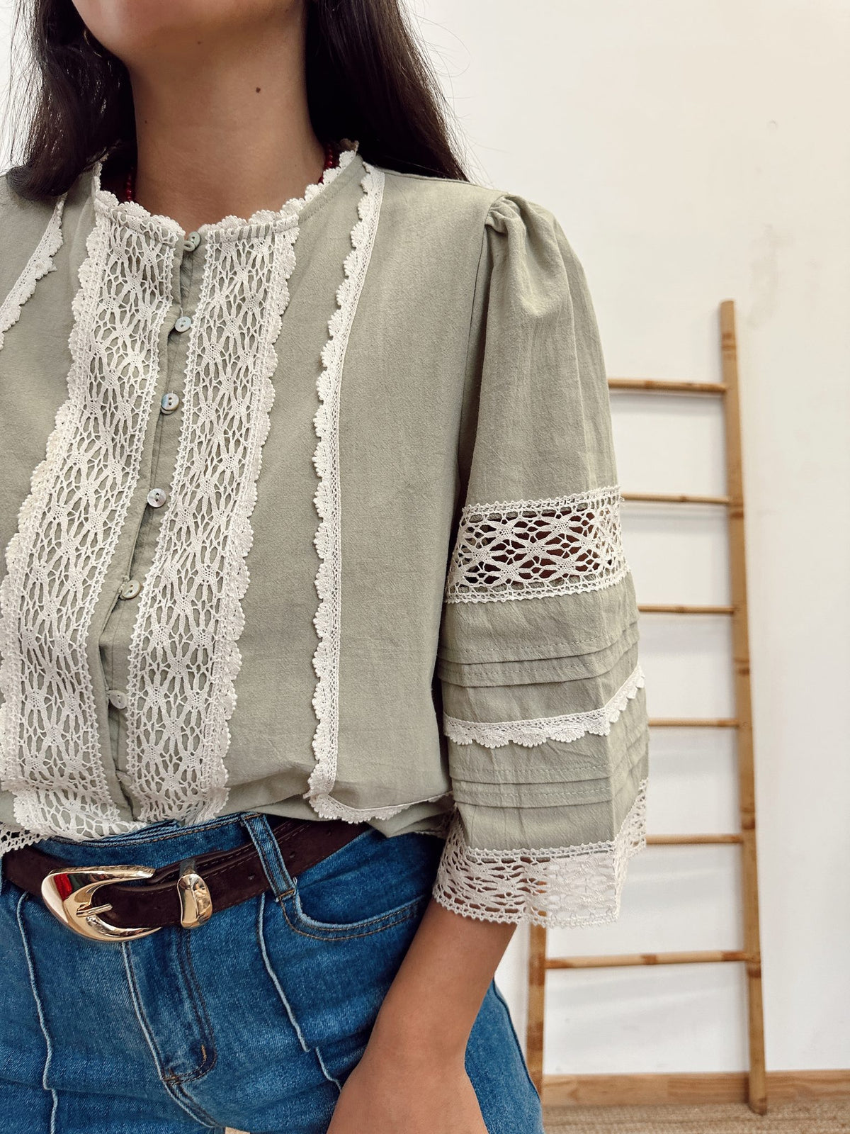 Blusa Encaje Siena
