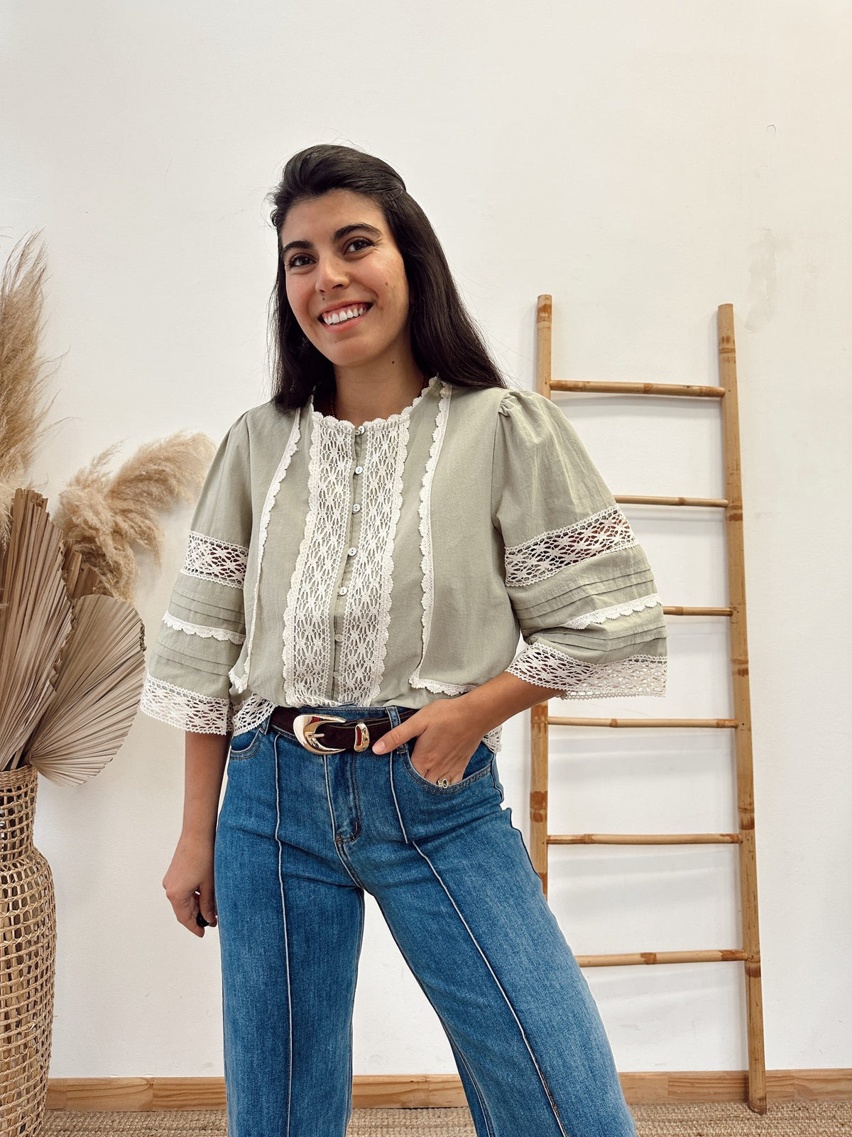 Blusa Encaje Siena