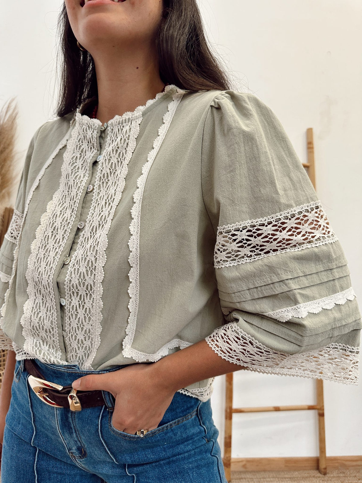 Blusa Encaje Siena