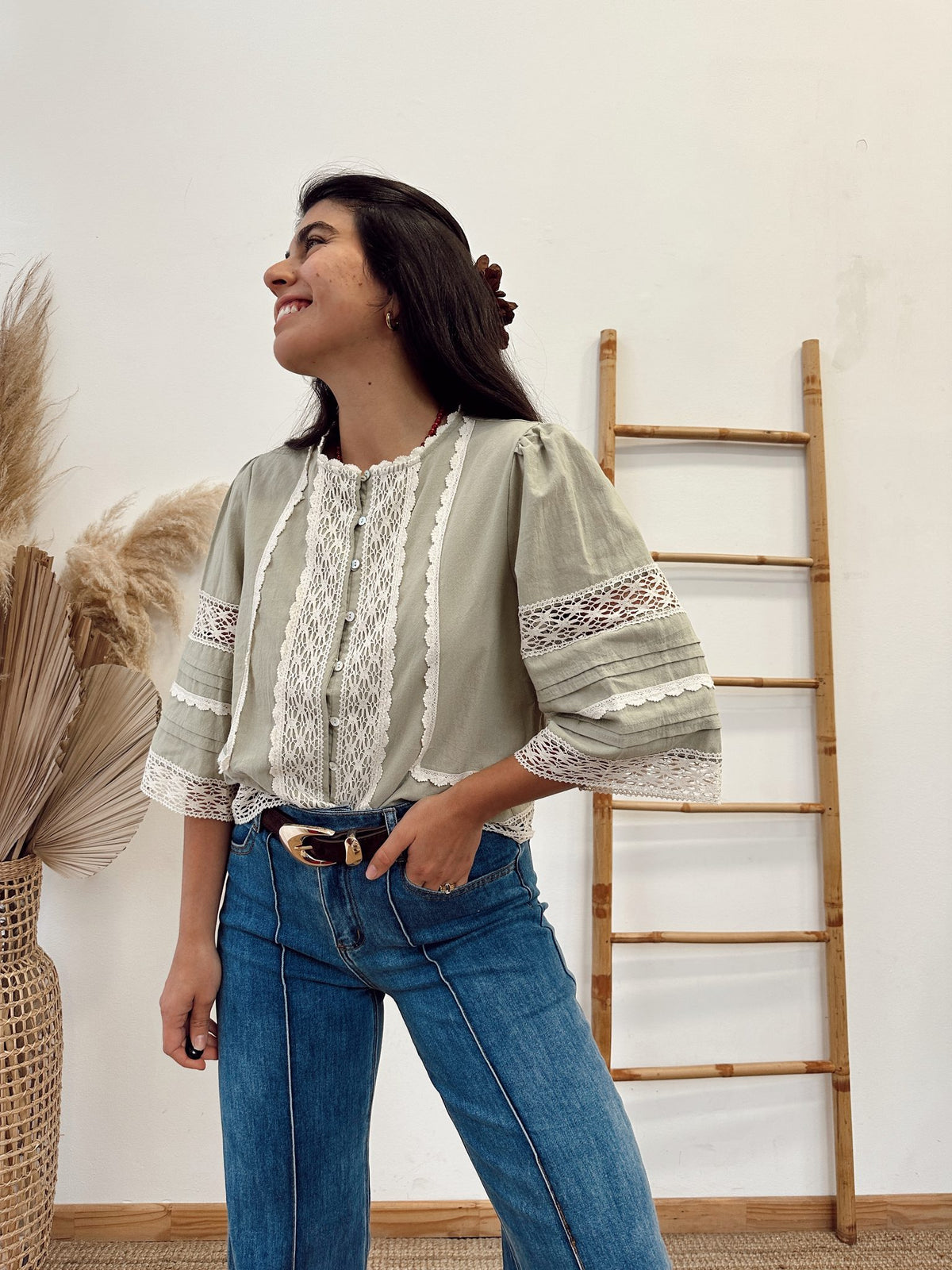 Blusa Encaje Siena