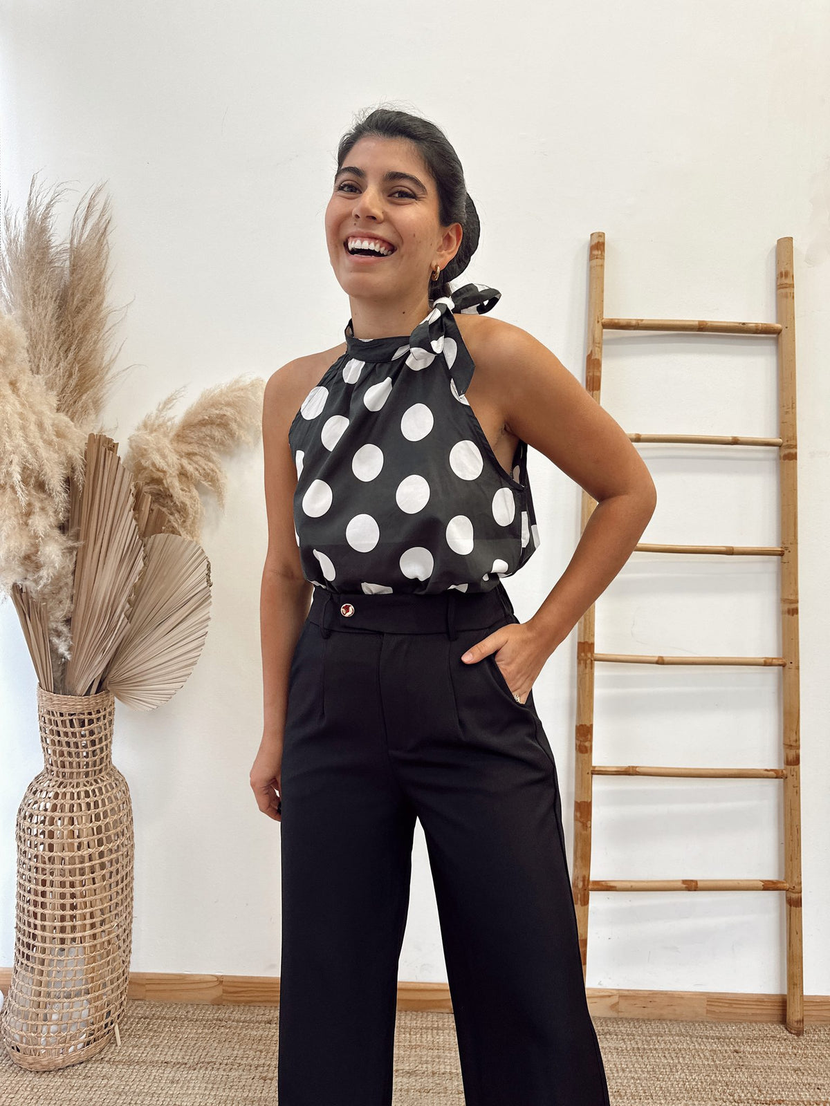 Blusa Halter Cagliari