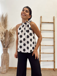 Blusa Halter Cagliari