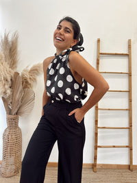 Blusa Halter Cagliari