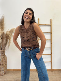 Chalequito Macrame Pisa