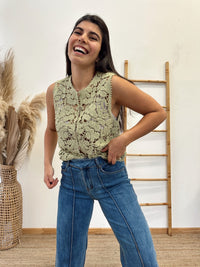 Chalequito Macrame Pisa