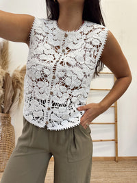 Chalequito Macrame Pisa