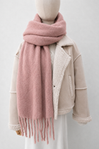 Bufanda Rosa Pastel