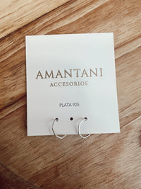 Argollas Plata  10 mm