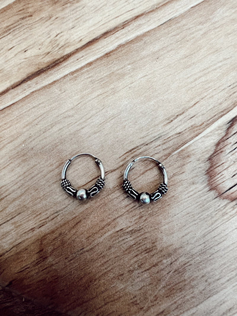 Argollas Plata 0.9 mm