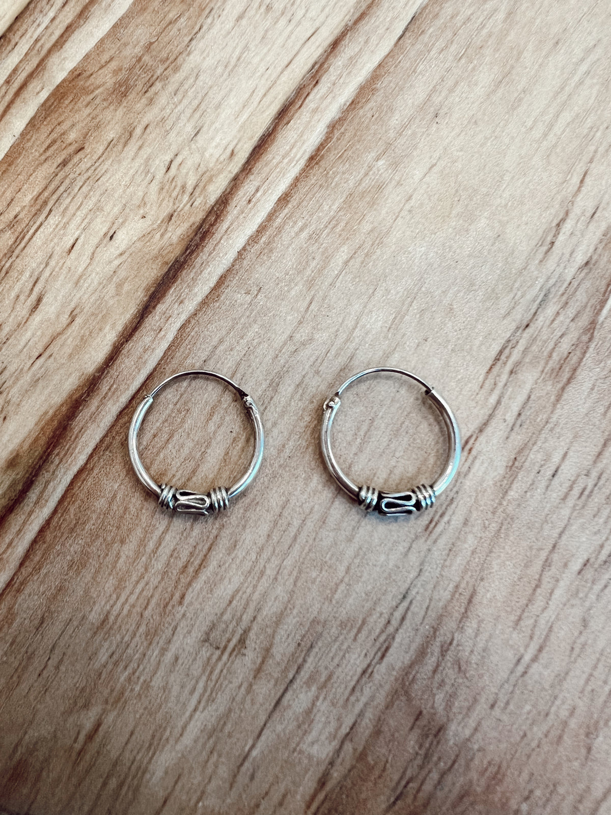 Argollas Plata 12 mm