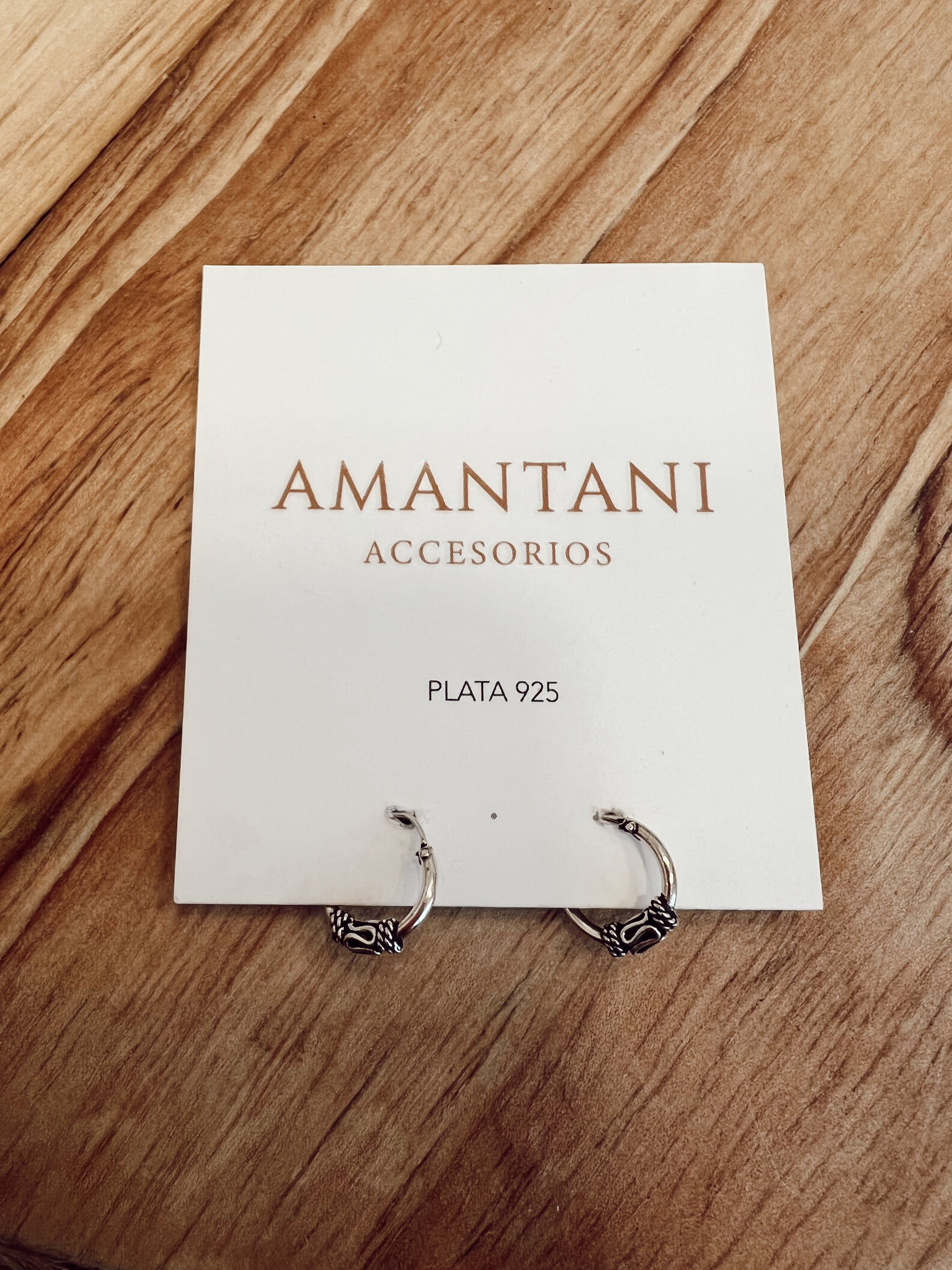 Argollas Plata 0.8 mm