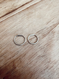 Argollas Plata  10 mm