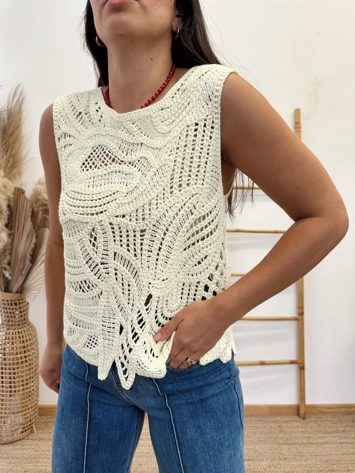Polera Macrame Lecce