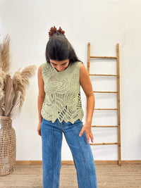 Polera Macrame Lecce