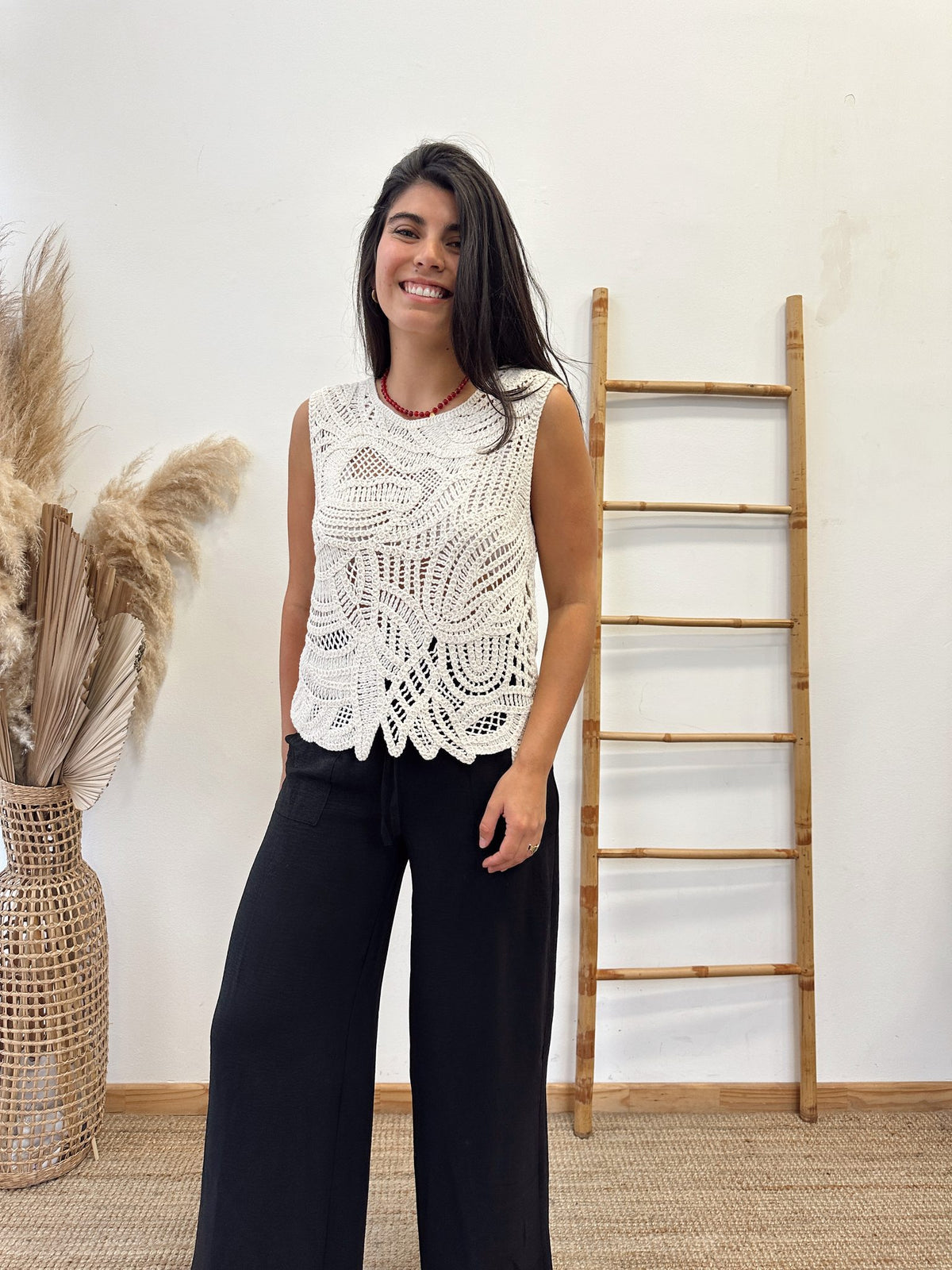 Polera Macrame Lecce