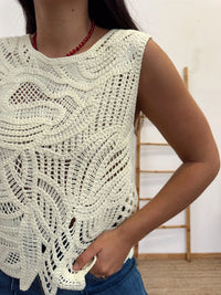 Polera Macrame Lecce