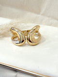 Pulsera doble dorada