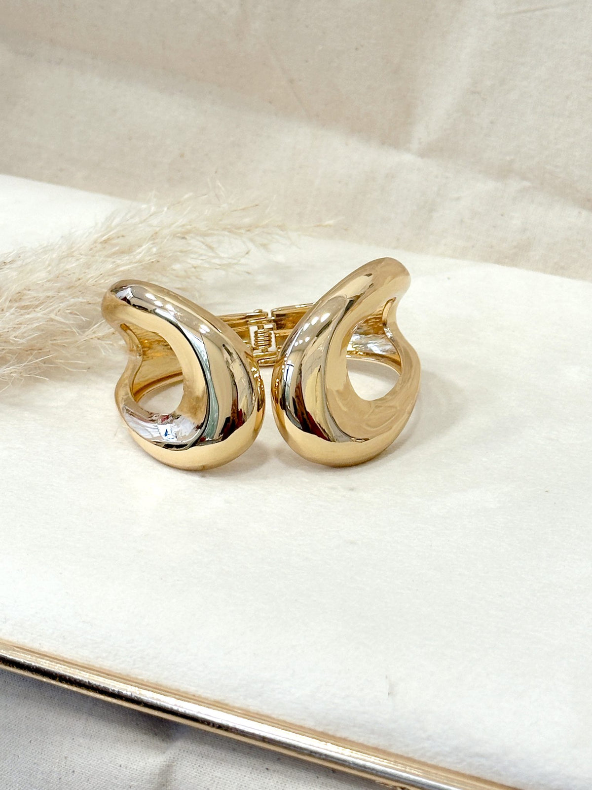 Pulsera doble dorada