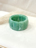 Pulsera elasticada Resina Verde