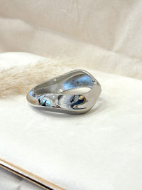 Pulsera ola plateada