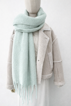 Bufanda Verde Agua Pastel*