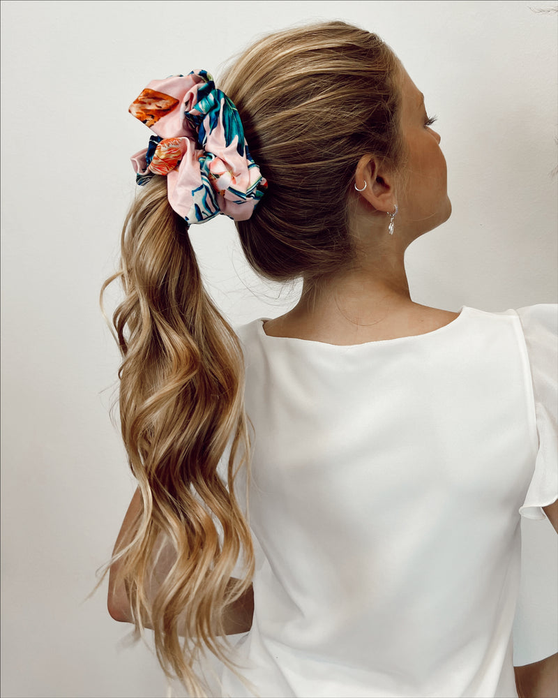 Maxi Colet Hojas Rosa