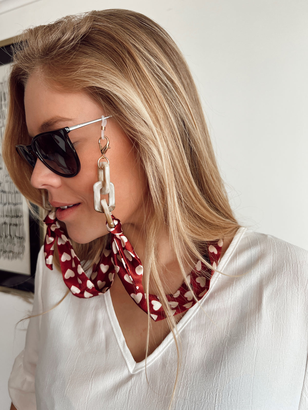 Straps Burdeo Corazones
